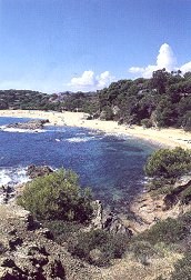 La Fosca beach on Costa Brava