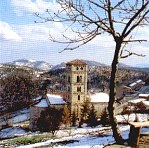 the Molló church