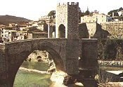 the Medieval village of Besalú