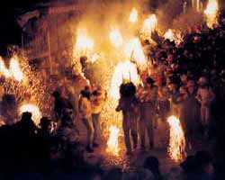 Berga celebrates the summer Solstice on 23 June