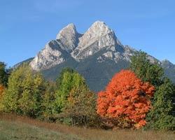 The Pedraforca or Stonefork mountain