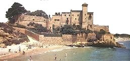 Tarmarit castle on the beach